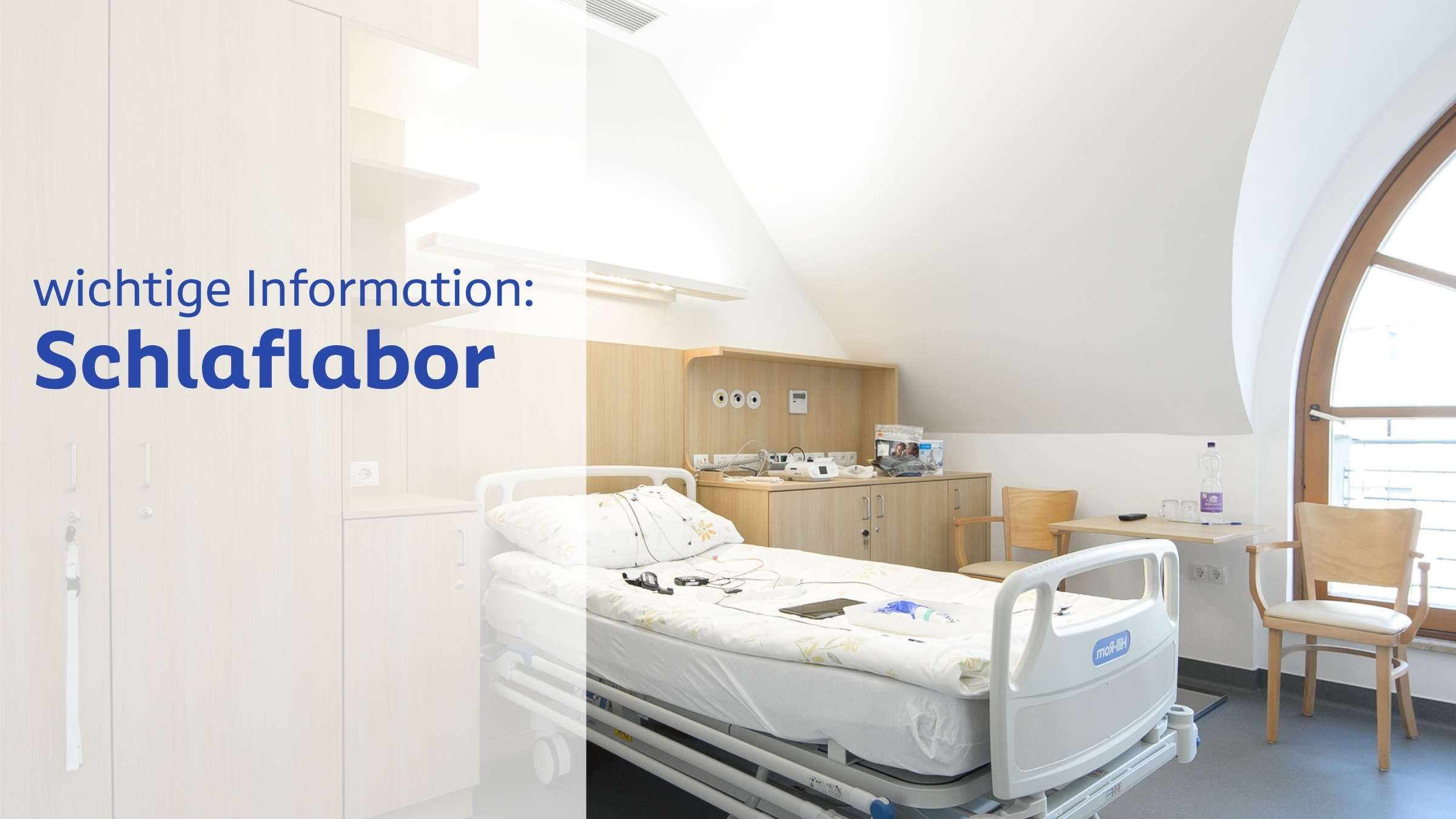 Titelbild für: Aufnahme Schlaflabor